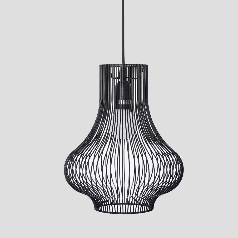 NOOR ΦΩΤΙΣΤΙΚΟ ΟΡΟΦΗΣ 25x30.5cm ΣΙΔΕΡΟ ΜΑΥΡΟ