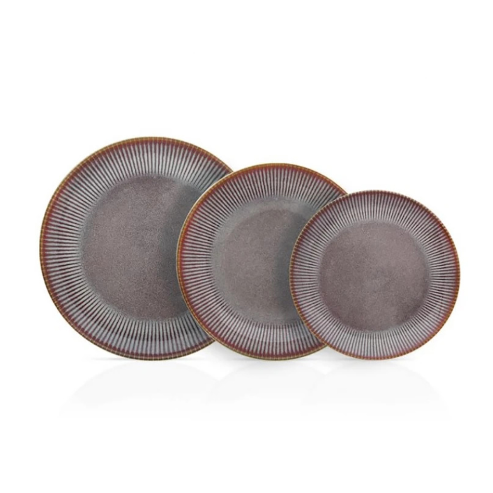 Σερβίτσιο Πιάτα Aloha Stoneware In-Glaze – 20τμχ – Cryspo Trio-25.099.40