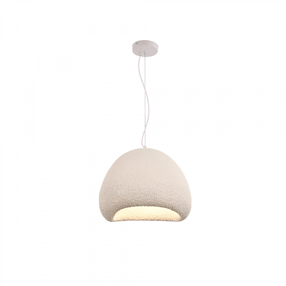 Κρεμαστό φωτιστικό από Fiberglass 1XE27 D:30cm (4067-D) - INLIGHT