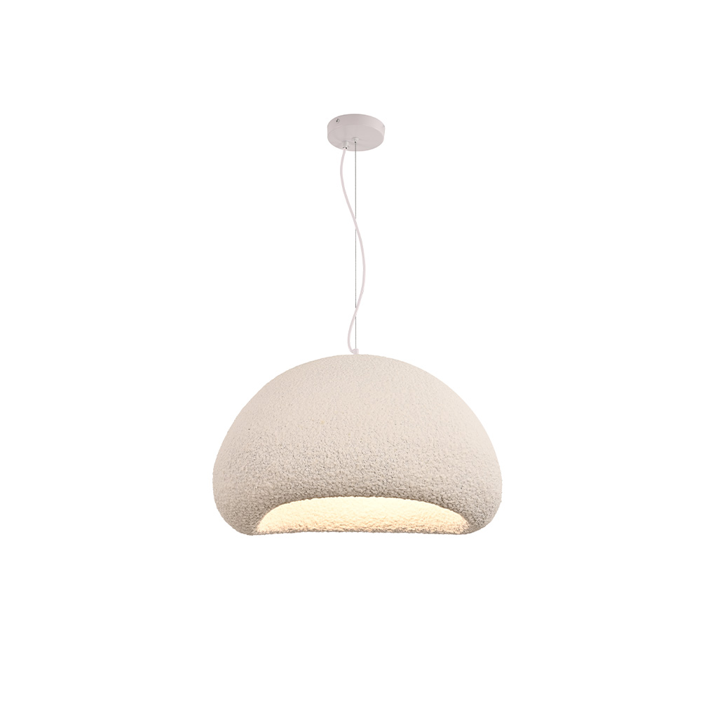 Κρεμαστό φωτιστικό από Fiberglass 1XE27 D:50cm (4067-Β) - INLIGHT