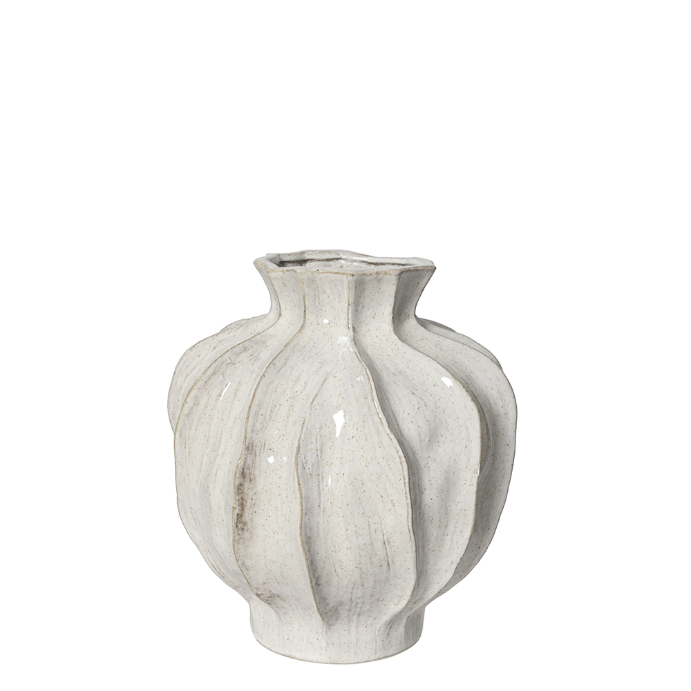 ΒΑΖΟ ΚΡΕΜ STONEWARE GLOSSY  Δ23ΧΗ26ΕΚ.-KAEMINGK-874106