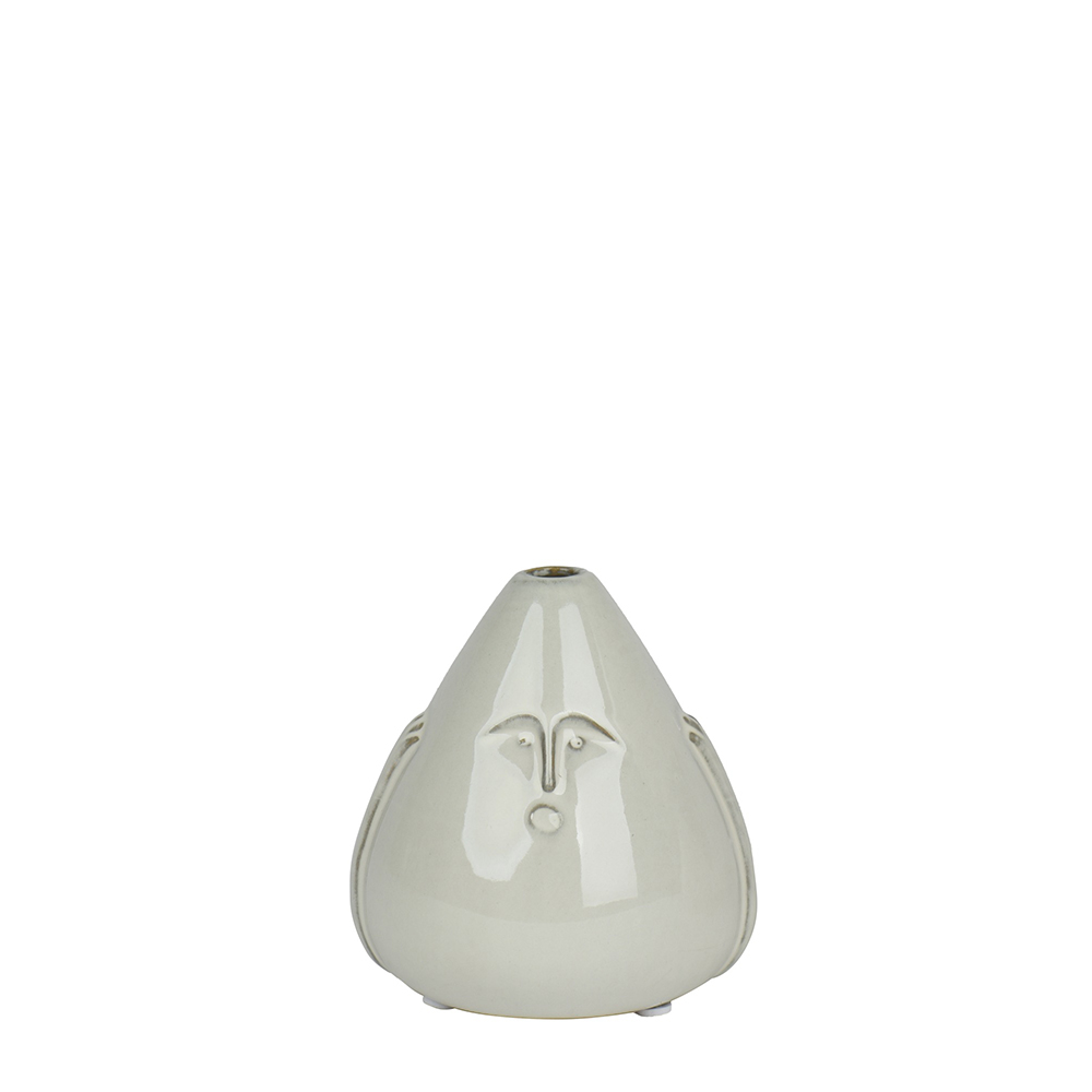 ΒΑΖΟ STONEWARE ΛΕΥΚΟ ΔΕΝ ΑΚΟΥΩ -KAEMINGK-874071