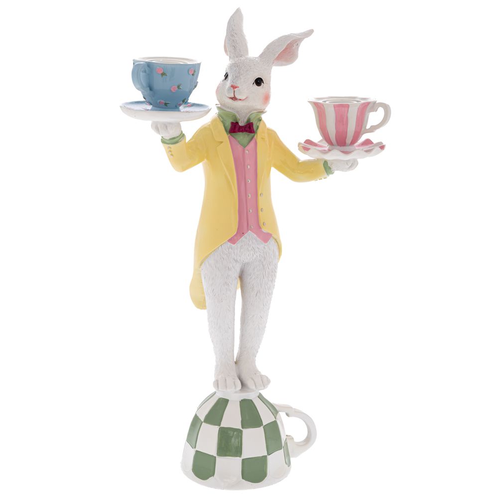 ΛΕΥΚΟΣ-ΚΙΤΡΙΝΟΣ ΠΟΛΥΡΕΖΙΝ ΛΑΓΟΣ ΜΕ ΚΗΡΟΠΗΓΙΑ ΣΕ ΒΑΣΗ 23,5Χ12,8Χ41ΕΚ-ΗΛΙΑΔΗΣ 92311