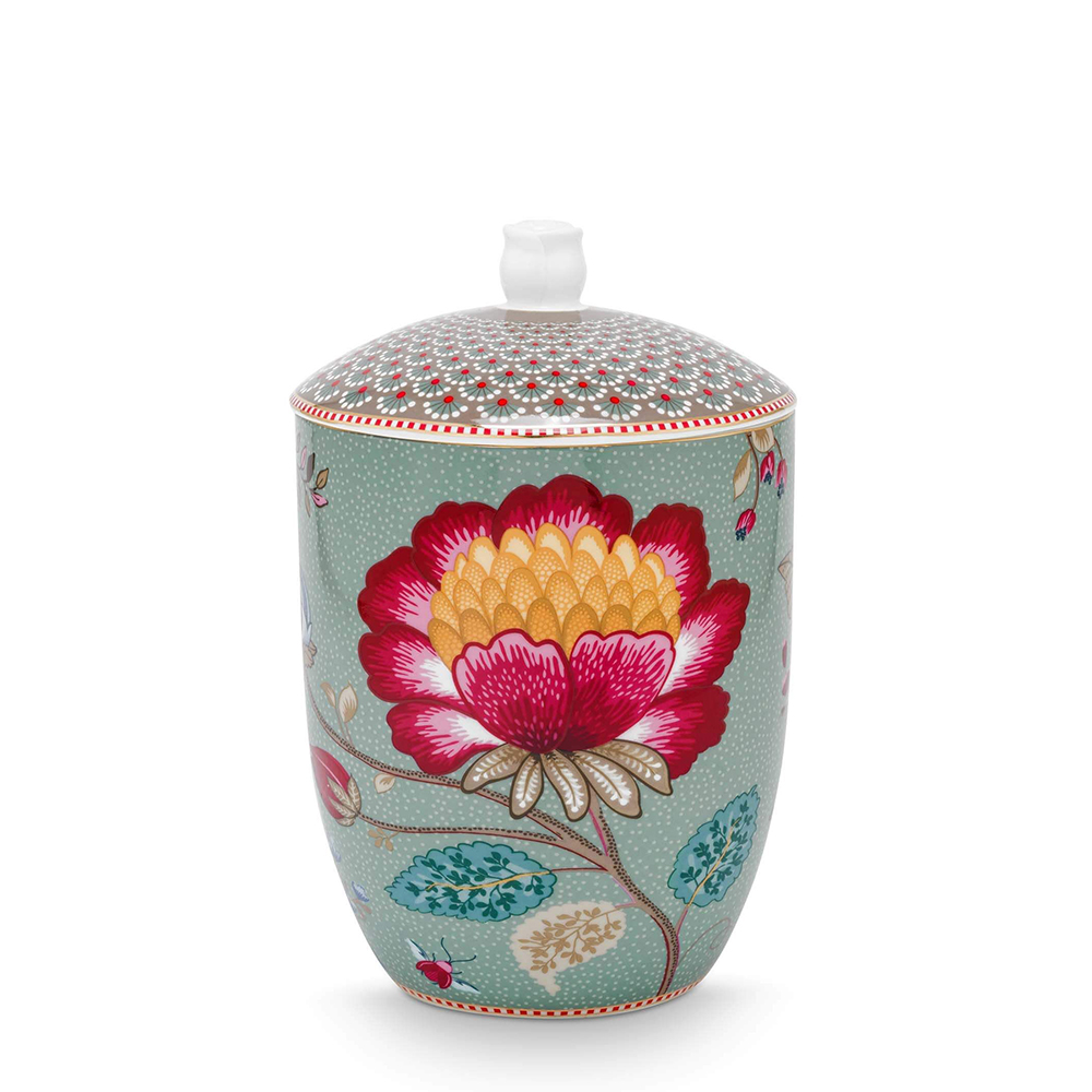 ΒΑΖΟ ΜΕ ΚΑΠΑΚΙ BLOOMING TALES FANTASY BLUE  1,5L.-PIP STUDIO -51009044
