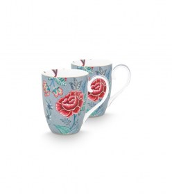 set-2-mugs-xl-flower-festival-light-blue-450ml