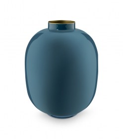 vase-metal-blue-32cm