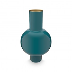 vase-metal-medium-dark-green-24x40cm